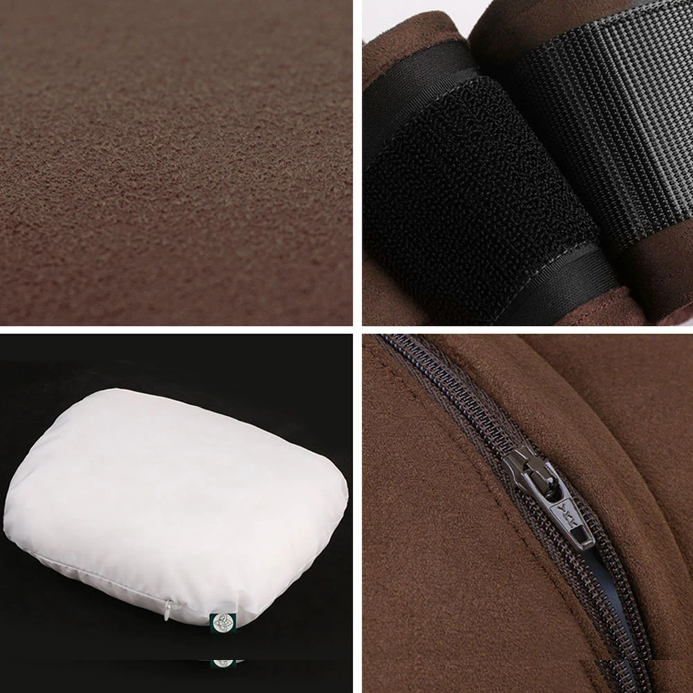 Вышитая Подушка на автомобильный подголовник сверхмягкая замшевая подушка для