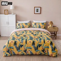 euro floral king size single double duvet cover set queen geometry bedding sets luxury for home adult kids bedroomno bed sheet