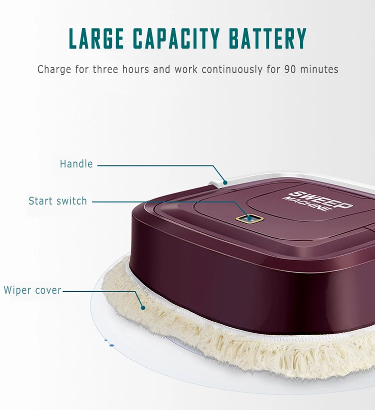 Новинка 2020 автоматический робот-пылесос для уборки дома автоматическая швабра