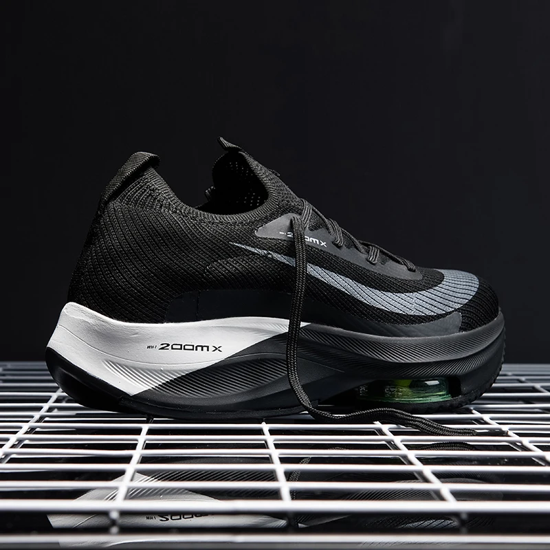 

Zoomx Alphafly Men's Sneakers Non-Slip Knit Cozy Unisex Men Shoes Half Palm Air Cushion Walking Marathon Tenis Next Flyease 46