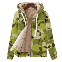 thermal mens winter jacket oversized fleece armygreen parkas velvet camouflage streetwear vintage harajuku polar warm thickened
