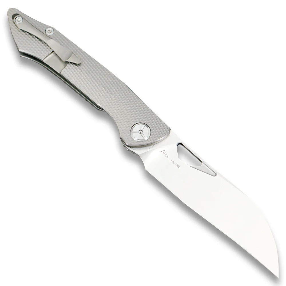 Ножи TWOSUN 14C28N складной карманный нож С флиппером тактический Походный охотничий