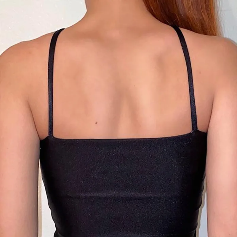 

Yoga Vest Woman Summer Backless Sexy New Neckline Cross Strap Tube Top Ins Running Fitness Clothes Sling Camisole Female 2021