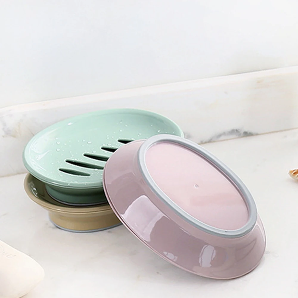 Портативный чехол для мыла с двойной решеткой губка полка хранения душа