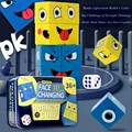 Игра для вечерние игра для взаимодействия родителей и детей головоломка для выражения лица меняющая куб игрушки Раннее развитие матча игрушка для детей - фото