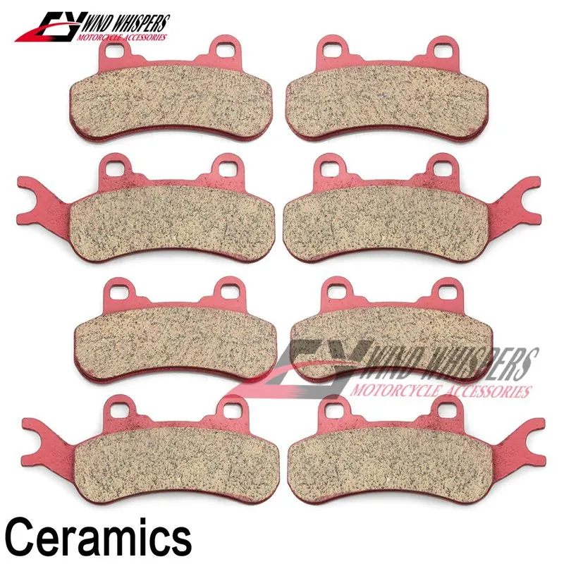 Керамические передние и задние тормозные колодки для мотоцикла CAN AM Maverick X3 Max Turbo R