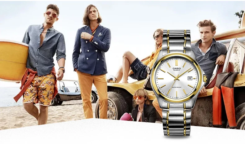 Casio pointer series модные повседневные кварцевые мужские часы MTP-1183G-7A