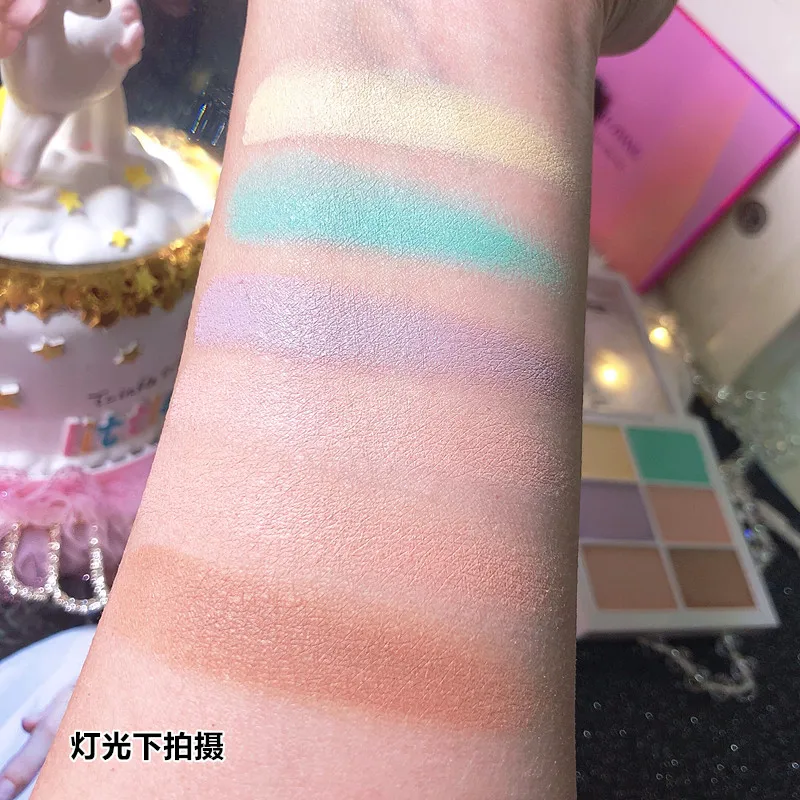 6 colorconcealer палитра средство, макияж для лица, бронзер, контурная, макияж, Длительное Действие, 3d уход за кожей лица, крем-основа