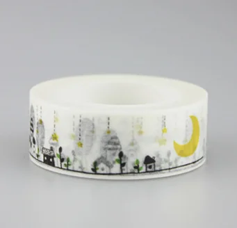 

15mmx10m night village decorativ tape(1piece)