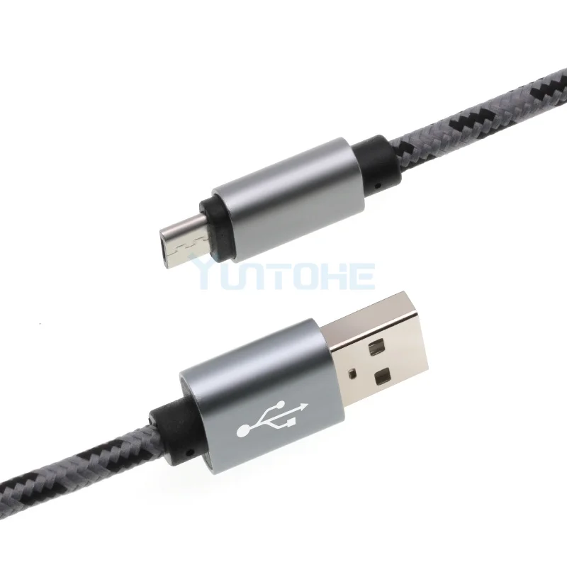 Зарядный кабель Micro USB в оплетке 500 шт. для быстрой зарядки зарядный шнур