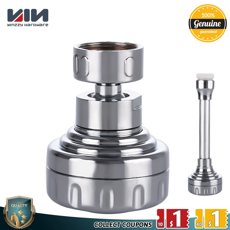 

Universal 360 Faucet Splash Water Filter Spray Wash Tap Nozzle Head Basin Extender Adapter Kitchen Flexible Sprayer Bubbler