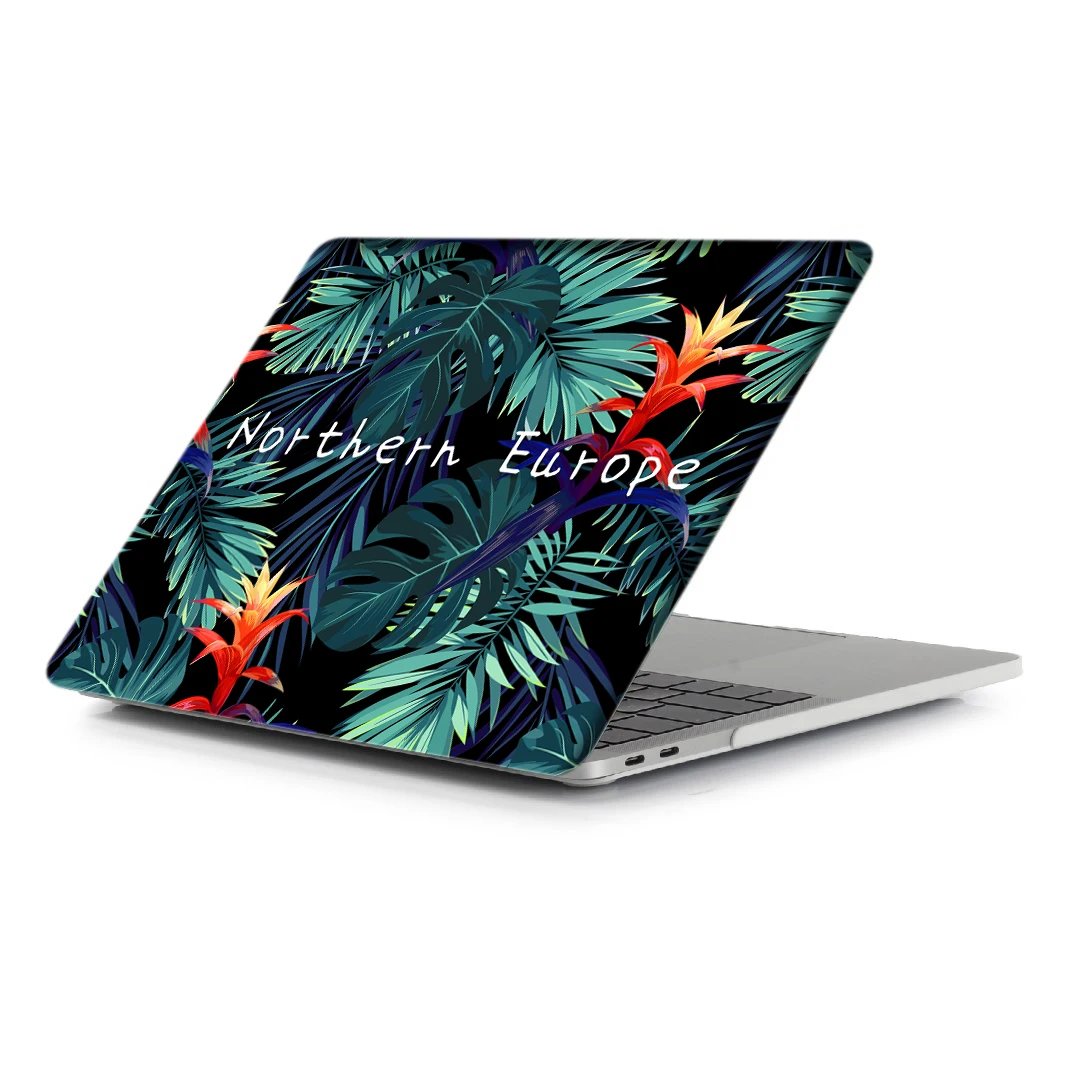 Чехол для ноутбука с цветами для MacBook Touch ID Air 13 A1932 для MacBook Air Pro retina 11 12 13 13,3 15 touch bar A2159+ чехол для клавиатуры
