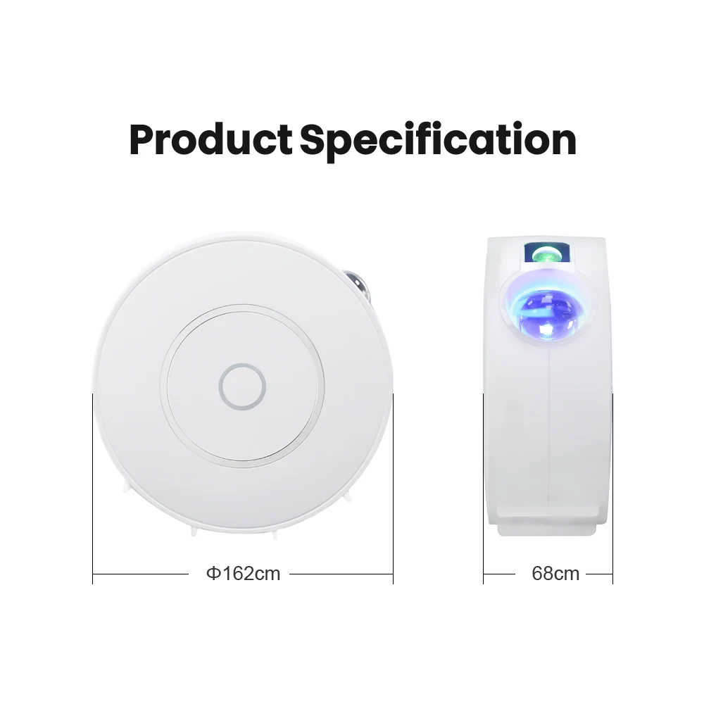 

Smart Galaxy Star Projector LED Nebula for Kids Adults Bedroom Decoration Alexa & Google Home Compatible for Bedroom Bar Party