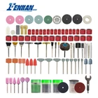 Набор для электрической мини-дрели, абразивный вращающийся инструмент, набор аксессуаров для Dremel, шлифовальные полировальные режущие гравировальные головки, 179 шт.