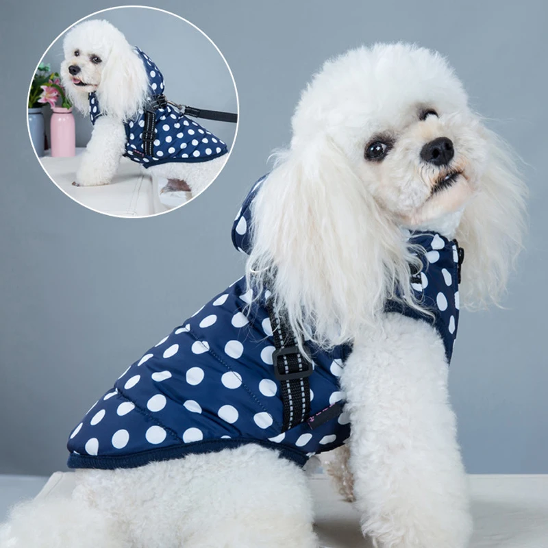 

Уличная куртка для собак, водонепроницаемое светоотражающее пальто, жилет, зимняя теплая хлопковая одежда для собак среднего и крупного размера, лабрадоров