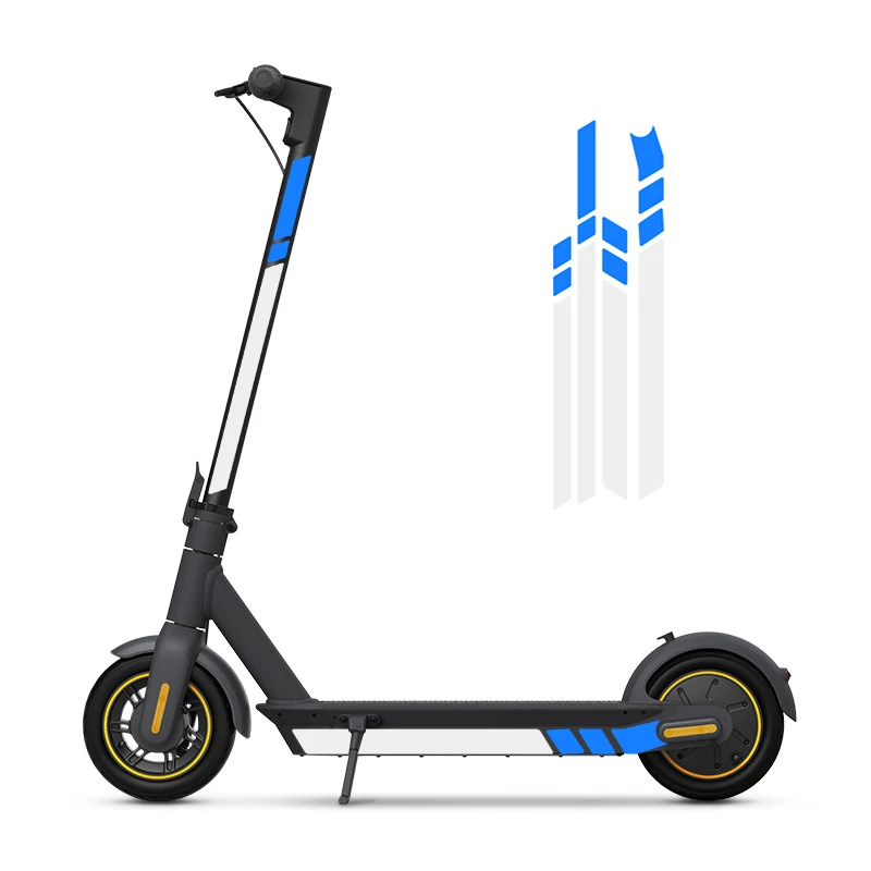 G Электрический скутер Светоотражающая наклейка для ninebot MaxG30 самокат индивидуальная наклейка украшение для скутера - Цвет: G