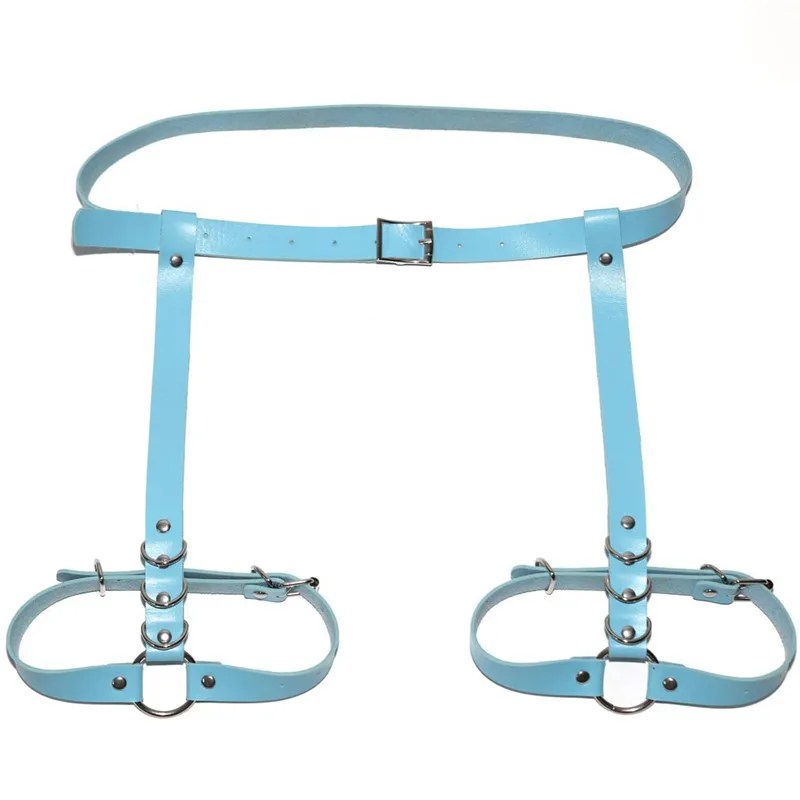 Пояс с мечом Харадзюку ручной работы кожаный панк в готическом стиле БДСМ