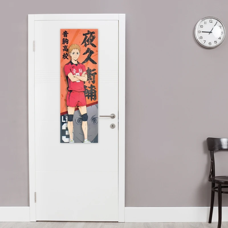 Аниме Haikyuu! Волейбол мальчик ПВХ наклейка плакат стены свиток картина мультфильм