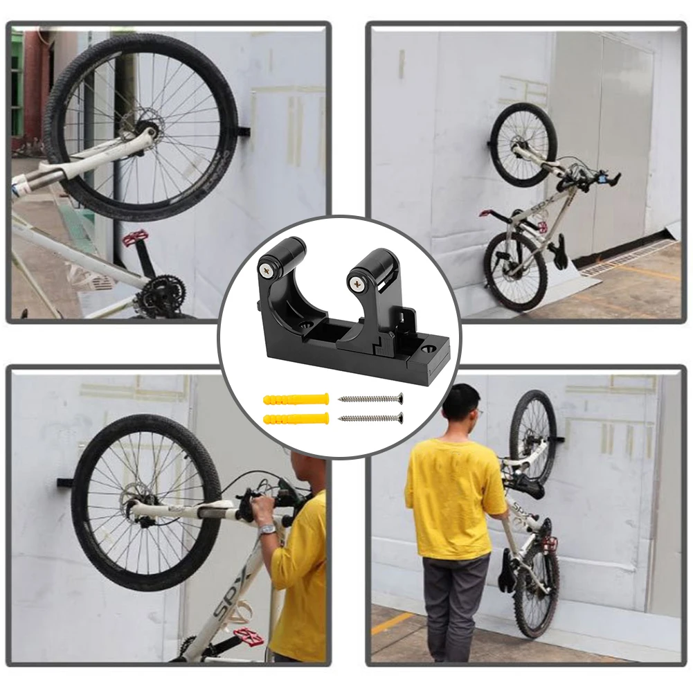

Bicycle Wall hook Holder Dropshiping Rack Storage Portable High quality Road Bike Parking Buckle Mount Indoor Bicycle wall stand