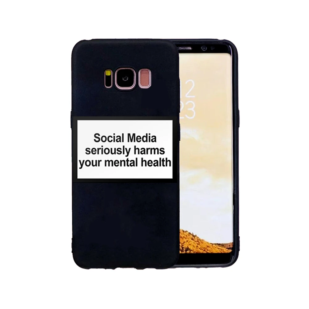 Социальные сети серьезно вредят вашему умственному здоровью Мягкий силиконовый