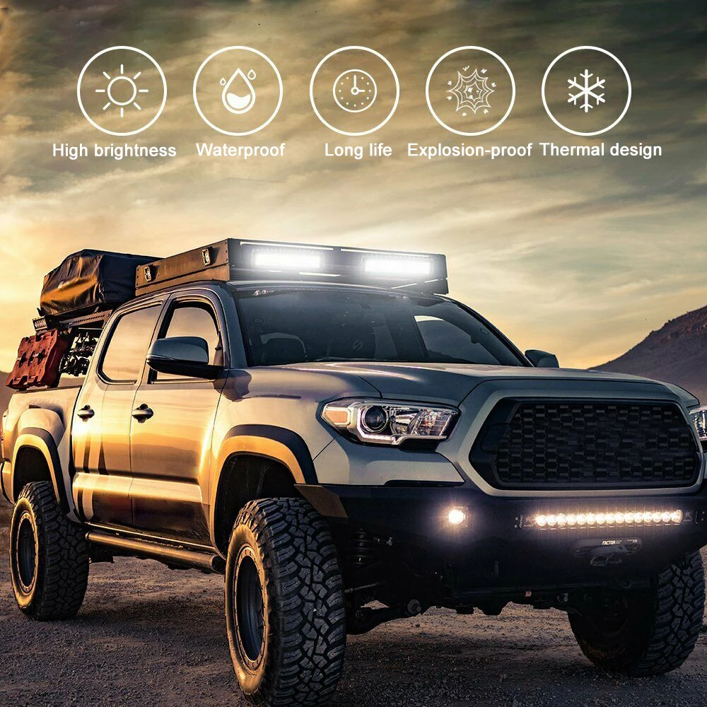 СВЕТОДИОДНЫЙ Автомобильный рабочий светильник 48 Вт для внедорожника грузовика