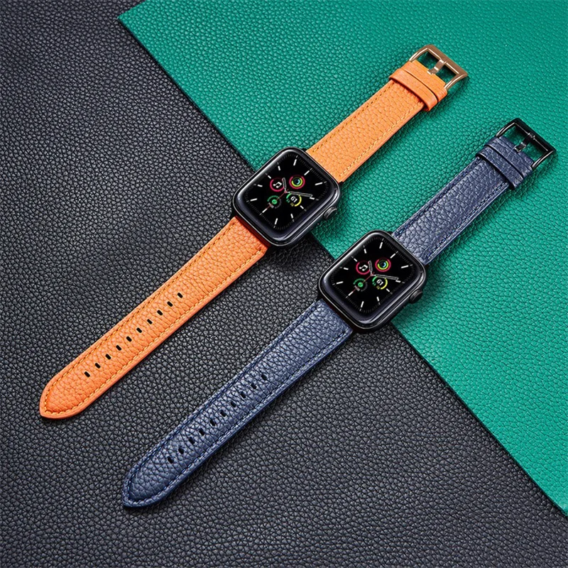 

Ремешок из натуральной кожи для iwatch Series 6 5 4 3 2 1 44 мм 42 мм 38 мм 40 мм
