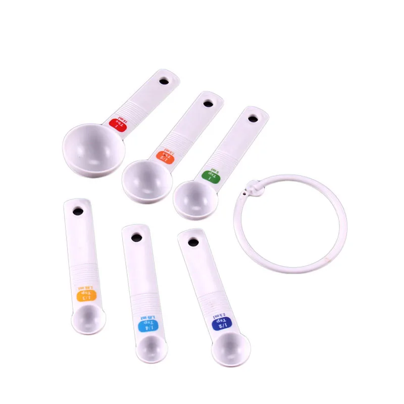 Ложка пластиковая для выпечки 6 шт./компл. | Дом и сад