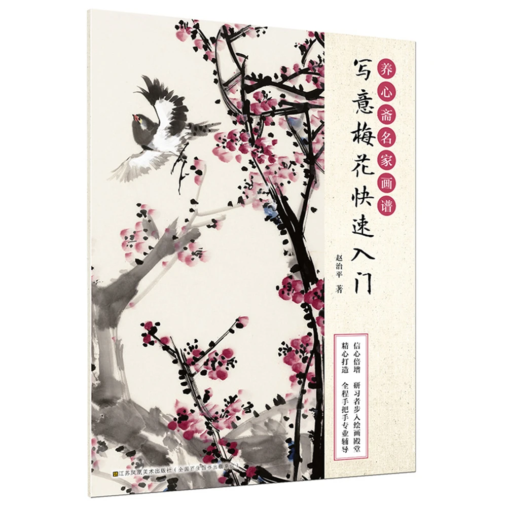 

Yangxinzhai Famous Painters-Freehand Plum Blossom Quick Start Sketch book Art Drawing Painting copyBook for training