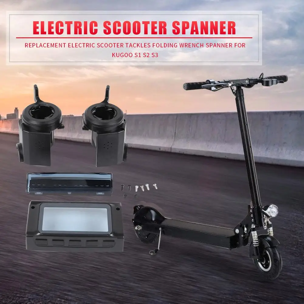 Прочная крышка для экрана в сборе портативная однотонная электрического скутера