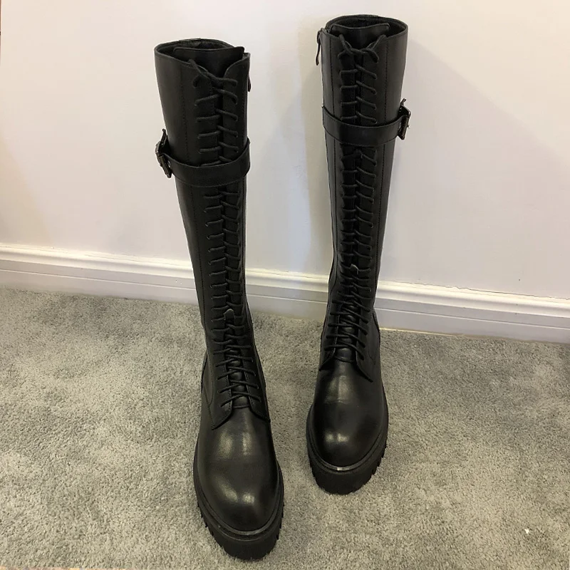 Г.; Botines Mujer; ботинки в стиле милитари; женские зимние ботинки; Botas Mujer; обувь на среднем каблуке; удобная женская обувь; модная обувь; zapatos De Mujer