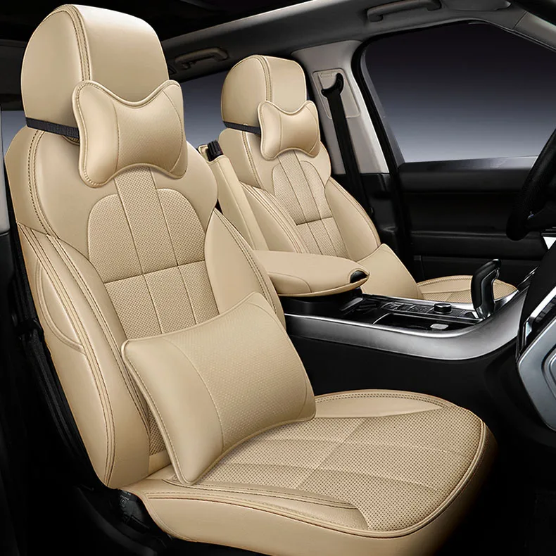 Чехол из воловьей кожи на автомобильное сиденье 7 мест для Volkswagen Sharan Multivan Caravelle Atlas