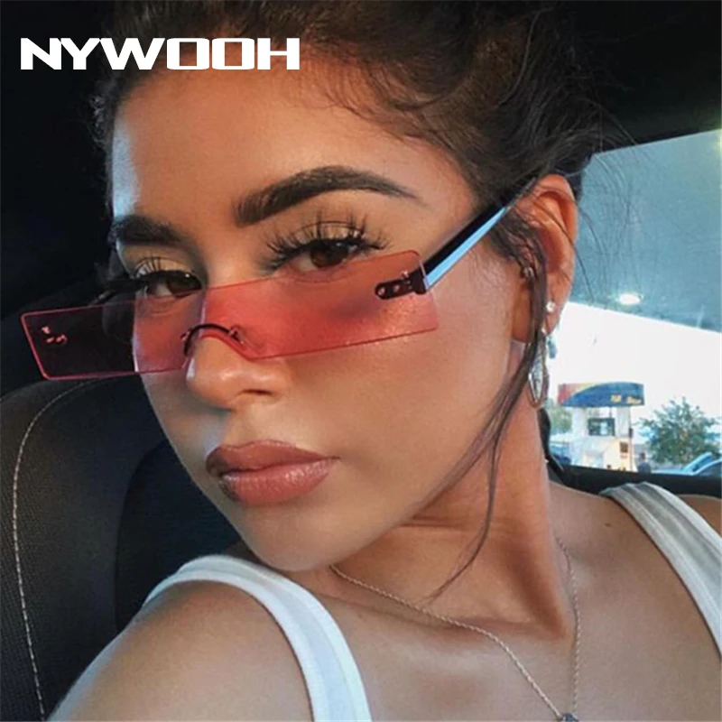 NYWOOH новые прямоугольные солнцезащитные очки женские модные роскошные брендовые