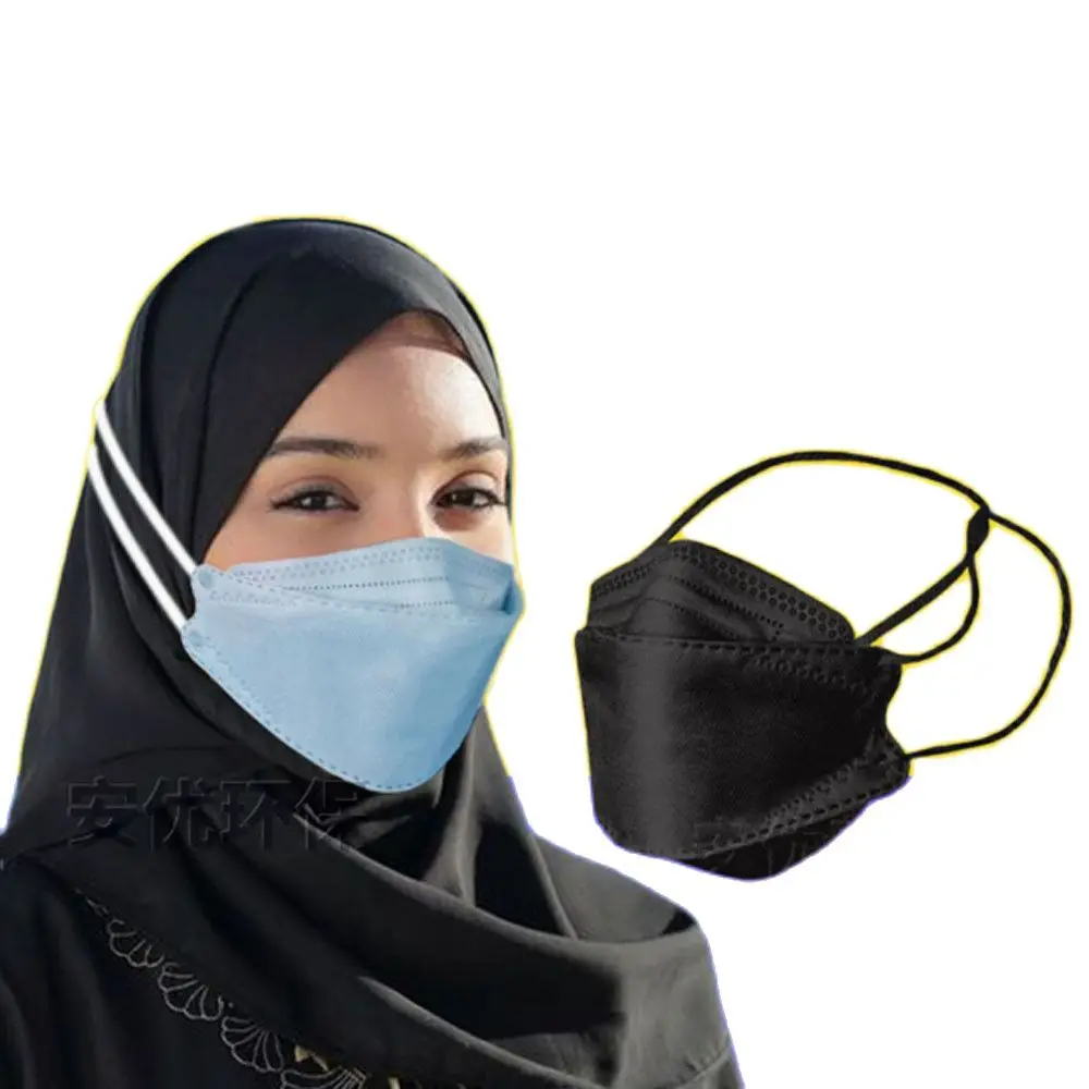 50 шт. мусульманская маска для взрослых 4 слоя | Тематическая одежда и униформа