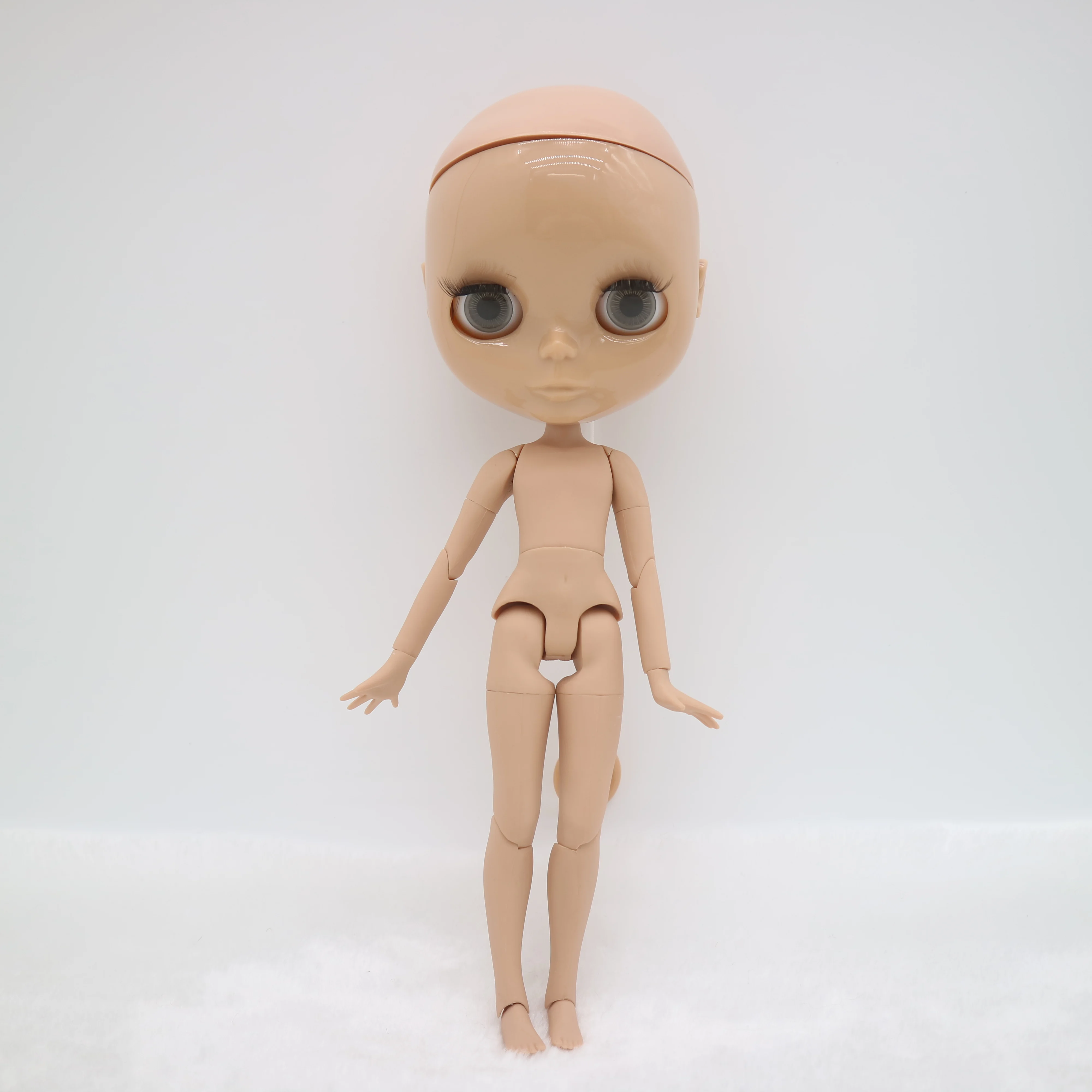 Кукла блайз шарнирная Обнаженная без волос макияжа | Игрушки и хобби