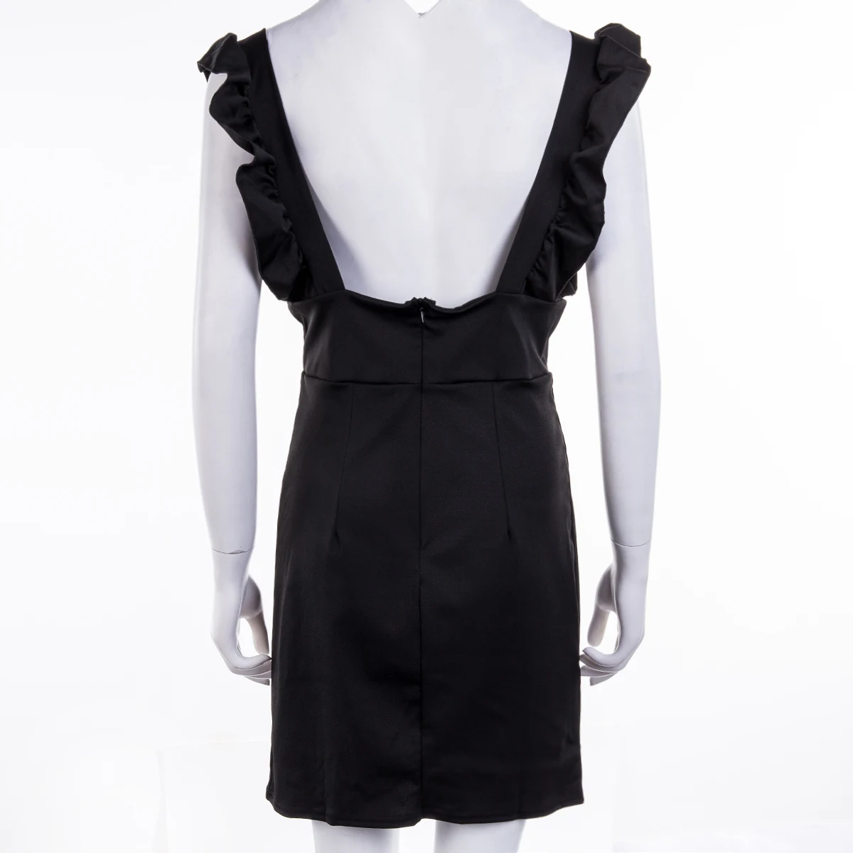 Элегантная модная женская юбка в клетку с оборками облегающая для вечерние