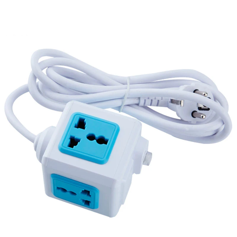 Универсальная розетка USB силовая полоса EU вилка мульти силовой куб USB розетки Удлинитель электрический шнур 1,8 м розетка