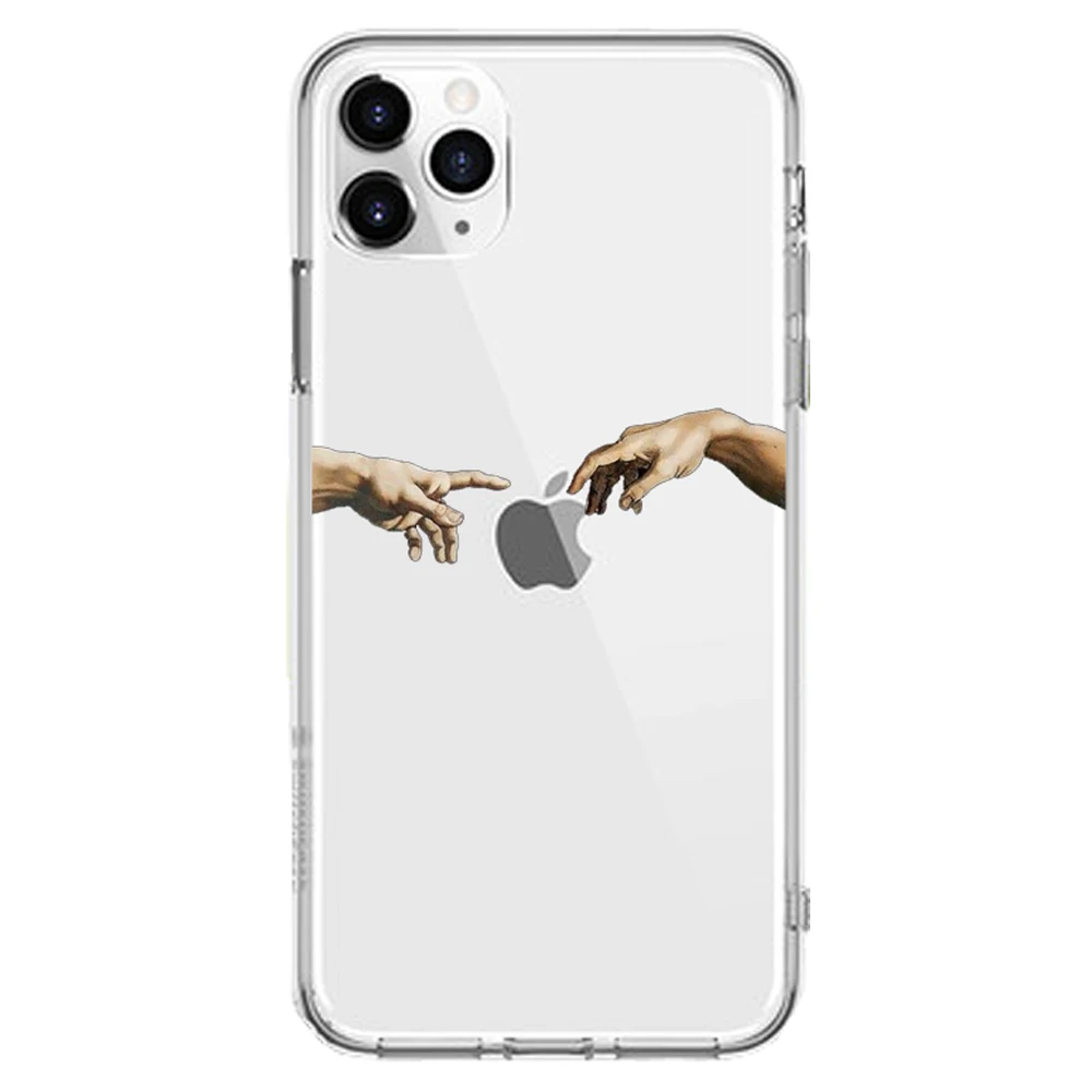 Забавный мультяшный чехол для телефона iphone X XS 11Pro Max XR милый кот Том чехол для iphone 8 7 6 6S Plus 5S SE мягкий силиконовый прозрачный чехол