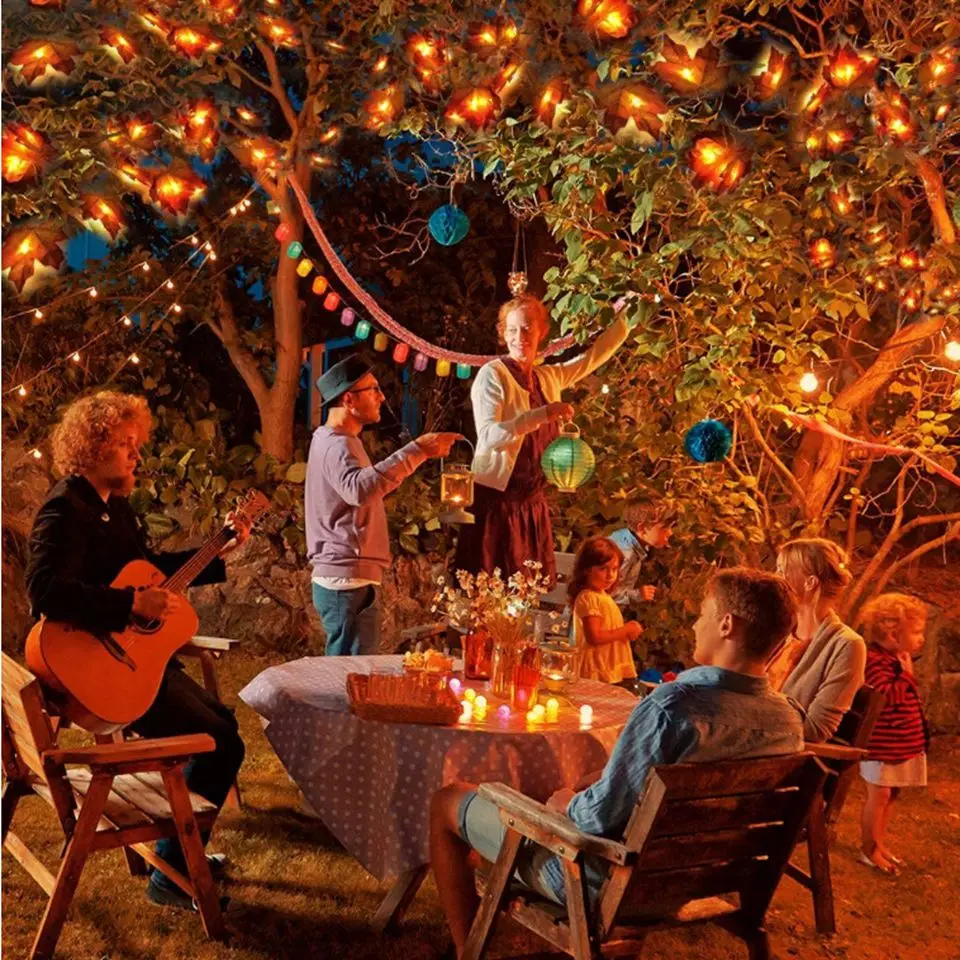 

Nordic Maple Leaf Light String LED Creative LED Light String Light Birthday Festival Outdoor Activities Wedding Decoration