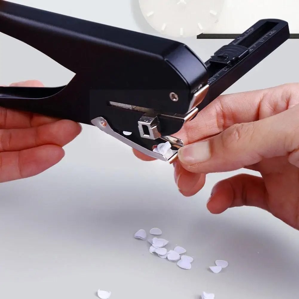 

Mushroom Hole Shape Punch For H Planner Disc Ring Diy Paper Cutter T-type Puncher Craft Offices Stationery Supplie X7e0