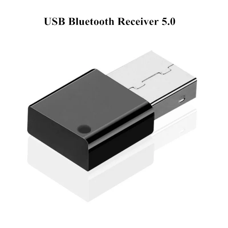 

Высокоскоростной мини беспроводной USB Bluetooth 5,0 приемник для автомобиля радио сабвуфер усилитель мультимедиа аудио адаптер