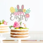 Набор украшений для торта, кролик, цветок, для девочек
