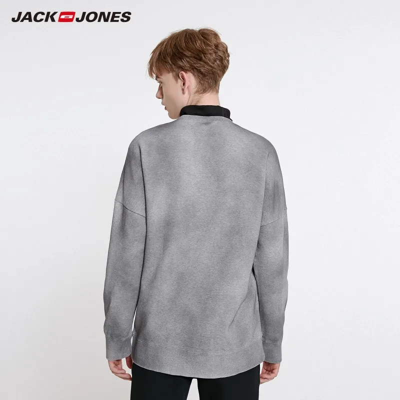 Мужской пуловер JackJones стильная толстовка модного дизайна 219133528|Мужские толстовки