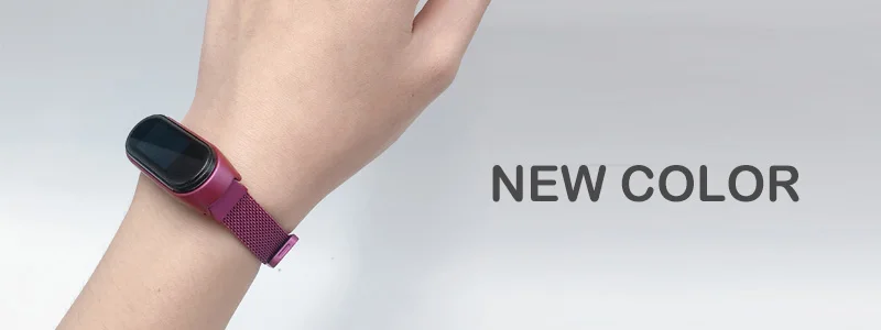 Для Xiaomi mi Band 3 4 mi lanese Loop mi Band 3 наручный ремешок mi band 4 металлический браслет умные часы ремешки для Xiaomi mi band 4 Новинка