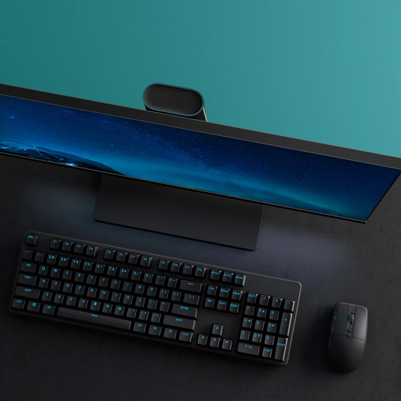 Монитор Xiaomi Slim PC 1A 23,8 дюйма 1080P Full HD IPS 16:9 для игр с экраном 1920 * 1080 и углом обзора 178˚, совместимый с HDMI.