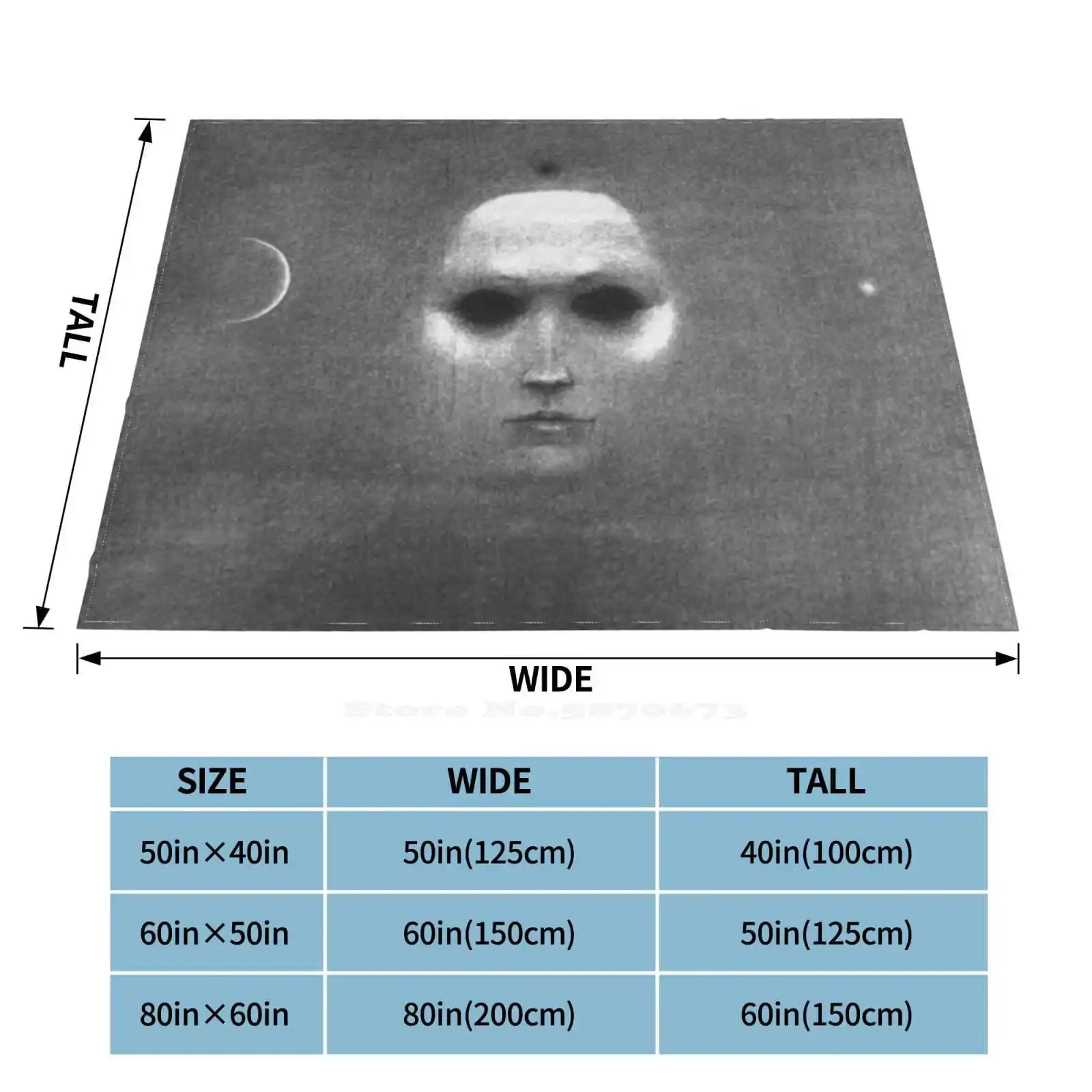 Новинка Фланелевое мягкое одеяло без названия (Тихая лицевая сторона) распродажа