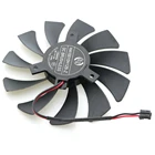 HA10010H12B-Z 12 В 0,40 а 95 мм 40*40*40 мм 2 провода 2Pin для MSI 750TI GTX750TI GTX1050TI 4G охлаждающий вентилятор для видеокарты