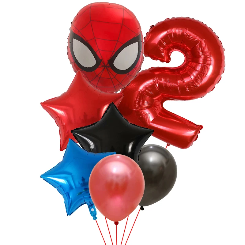 Воздушные шары из фольги мстители 30 дюймов 7 шт. | Дом и сад
