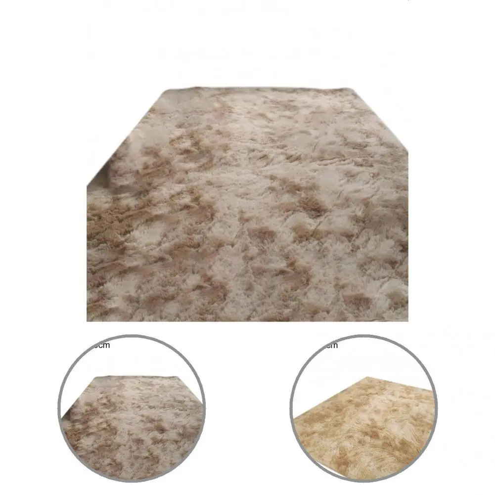 

Ковер для гостиной удобный Универсальный Противоскользящий ковер для гостиной Пушистый Ковер толстый декоративный бархатный красящий ков...