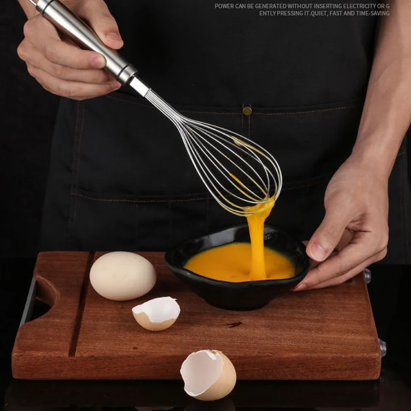 Полуавтоматический Миксер для яиц кухонный мини смеситель взбивания с быстрым