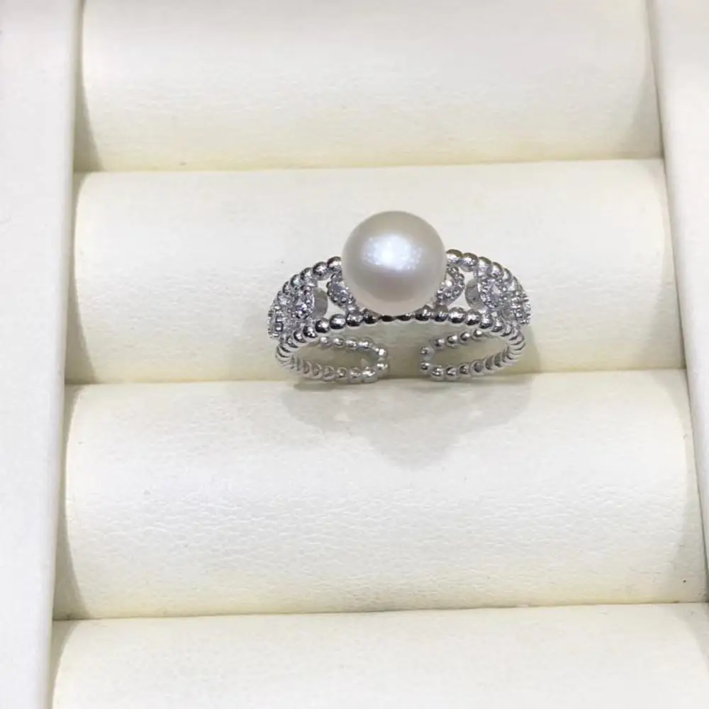 Высокое качество Шарм открытый Регулируемые Пустые Настройки кольца